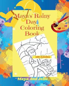Cover Maya's Rainy Day Coloring Book with Activities