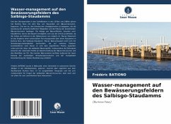 Cover Wasser-management auf den Bewässerungsfeldern des Salbisgo-Staudamms
