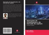 Operações de investimento e de mercado de capitais