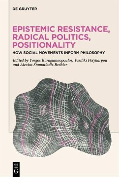 Cover Epistemic Resistance, Radical Politics, Positionality (eBook, PDF)