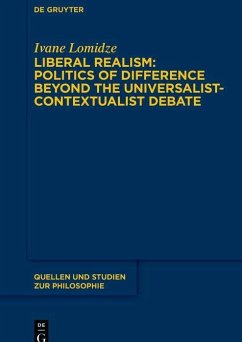 Cover Liberal Realism: Politics of Difference Beyond the Universalist-Contextualist Debate (eBook, PDF)