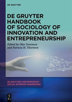 Cover De Gruyter Handbook of Sociology of Innovation and Entrepreneurship (eBook, PDF)
