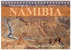 Cover Unterwegs in Namibia- vom Fishriver zu den Epupa Falls (Tischkalender 2026 DIN A5 quer), CALVENDO Monatskalender