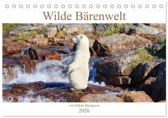 Cover Wilde Bärenwelt (Tischkalender 2026 DIN A5 quer), CALVENDO Monatskalender