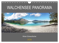 Walchensee Panorama (Wandkalender 2026 DIN A4 quer), CALVENDO Monatskalender