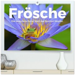 Frösche - Die wunderschöne Welt der bunten Hüpfer. (hochwertiger Premium Wandkalender 2026 DIN A2 quer), Kunstdruck in Hochglanz