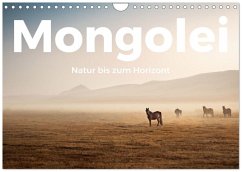 Cover Mongolei - Natur bis zum Horizont (Wandkalender 2026 DIN A4 quer), CALVENDO Monatskalender