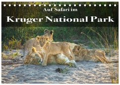 Auf Safari im Kruger National Park (Tischkalender 2026 DIN A5 quer), CALVENDO Monatskalender Auf Safari im Kruger National Park (Tischkalender 2026 DIN A5 quer), CALVENDO Monatskalender