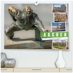 Aachen - ein Stadt zum Verlieben (hochwertiger Premium Wandkalender 2026 DIN A2 quer), Kunstdruck in Hochglanz
