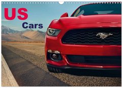 US Cars Kalender (Wandkalender 2026 DIN A3 quer), CALVENDO Monatskalender
