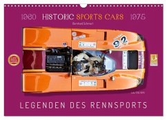Cover Legenden des Rennsports Historic Sports Cars 1960-1975 (Wandkalender 2026 DIN A3 quer), CALVENDO Monatskalender