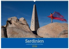 Cover Sardinien - Landschaftsaktbilder am Meer (Wandkalender 2026 DIN A2 quer), CALVENDO Monatskalender