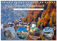 Cover Lockendes Oberösterreich (Tischkalender 2026 DIN A5 quer), CALVENDO Monatskalender