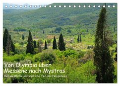 Von Olympia über Messene nach Mystras (Tischkalender 2026 DIN A5 quer), CALVENDO Monatskalender Cover Von Olympia über Messene nach Mystras (Tischkalender 2026 DIN A5 quer), CALVENDO Monatskalender
