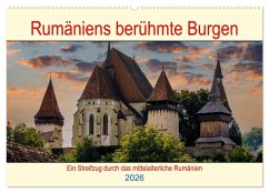 Rumäniens berühmte Burgen (Wandkalender 2026 DIN A2 quer), CALVENDO Monatskalender Rumäniens berühmte Burgen (Wandkalender 2026 DIN A2 quer), CALVENDO Monatskalender