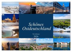 Schönes Ostdeutschland (Wandkalender 2026 DIN A3 quer), CALVENDO Monatskalender