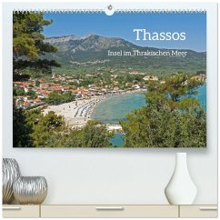 Thassos - Insel im Thrakischen Meer (hochwertiger Premium Wandkalender 2026 DIN A2 quer), Kunstdruck in Hochglanz Thassos - Insel im Thrakischen Meer (hochwertiger Premium Wandkalender 2026 DIN A2 quer), Kunstdruck in Hochglanz