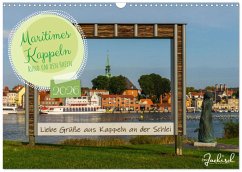 Cover Maritimes Kappeln - Rund um den Hafen (Wandkalender 2026 DIN A3 quer), CALVENDO Monatskalender