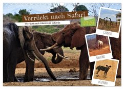 Verrückt nach Safari Verrückt nach Abenteuer in Kenia (Wandkalender 2026 DIN A3 quer), CALVENDO Monatskalender Cover Verrückt nach Safari Verrückt nach Abenteuer in Kenia (Wandkalender 2026 DIN A3 quer), CALVENDO Monatskalender