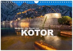Welterbe - Die Bucht von Kotor (Wandkalender 2026 DIN A4 quer), CALVENDO Monatskalender