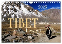 Cover Tibet bewegt (Wandkalender 2026 DIN A4 quer), CALVENDO Monatskalender