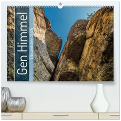 Cover Gen Himmel - Elbsandstein (hochwertiger Premium Wandkalender 2026 DIN A2 quer), Kunstdruck in Hochglanz