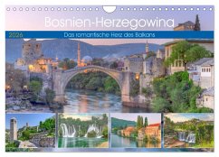 Bosnien-Herzegowina Das romantische Herz des Balkans (Wandkalender 2026 DIN A4 quer), CALVENDO Monatskalender