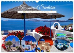 Trauminsel Santorin (Wandkalender 2026 DIN A3 quer), CALVENDO Monatskalender