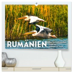 Rumänien - Das beeindruckende Land am Schwarzen Meer. (hochwertiger Premium Wandkalender 2026 DIN A2 quer), Kunstdruck in Hochglanz