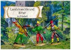 Cover Landsknechte und Ritter im Modell (Wandkalender 2026 DIN A2 quer), CALVENDO Monatskalender