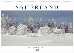 Cover SAUERLAND - Besondere Orte (Wandkalender 2026 DIN A2 quer), CALVENDO Monatskalender