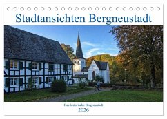Cover Stadtansichten Bergneustadt (Tischkalender 2026 DIN A5 quer), CALVENDO Monatskalender