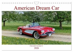American Deam Car Corvette C1 (Wandkalender 2026 DIN A4 quer), CALVENDO Monatskalender American Deam Car Corvette C1 (Wandkalender 2026 DIN A4 quer), CALVENDO Monatskalender