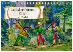 Cover Landsknechte und Ritter im Modell (Tischkalender 2026 DIN A5 quer), CALVENDO Monatskalender