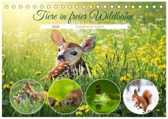 Tiere in freier Wildbahn by VogtArt (Tischkalender 2026 DIN A5 quer), CALVENDO Monatskalender Tiere in freier Wildbahn by VogtArt (Tischkalender 2026 DIN A5 quer), CALVENDO Monatskalender