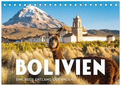 Cover Bolivien - Eine Reise entlang der Anden. (Tischkalender 2026 DIN A5 quer), CALVENDO Monatskalender
