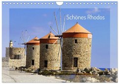 Cover Schönes Rhodos (Wandkalender 2026 DIN A4 quer), CALVENDO Monatskalender