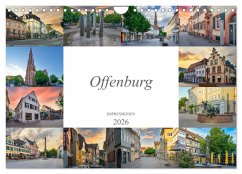 Cover Offenburg Impressionen (Wandkalender 2026 DIN A4 quer), CALVENDO Monatskalender