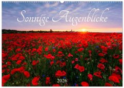 Sonnige Augenblicke (Wandkalender 2026 DIN A2 quer), CALVENDO Monatskalender