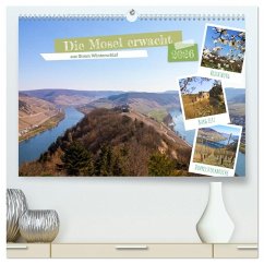 Die Mosel erwacht aus Ihrem Winterschlaf (hochwertiger Premium Wandkalender 2026 DIN A2 quer), Kunstdruck in Hochglanz Die Mosel erwacht aus Ihrem Winterschlaf (hochwertiger Premium Wandkalender 2026 DIN A2 quer), Kunstdruck in Hochglanz