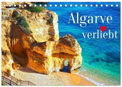 Algarve verliebt (Tischkalender 2026 DIN A5 quer), CALVENDO Monatskalender Algarve verliebt (Tischkalender 2026 DIN A5 quer), CALVENDO Monatskalender