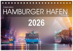 Faszination Hamburger Hafen (Tischkalender 2026 DIN A5 quer), CALVENDO Monatskalender Faszination Hamburger Hafen (Tischkalender 2026 DIN A5 quer), CALVENDO Monatskalender