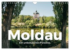 Cover Moldau - Ein unbekanntes Paradies. (Wandkalender 2026 DIN A4 quer), CALVENDO Monatskalender