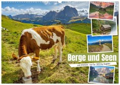 Berge und Seen, mit Zitaten - nur für Dich by VogtArt (Wandkalender 2026 DIN A2 quer), CALVENDO Monatskalender