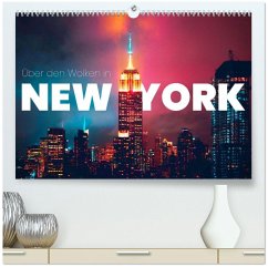 Cover Über den Wolken in New York (hochwertiger Premium Wandkalender 2026 DIN A2 quer), Kunstdruck in Hochglanz