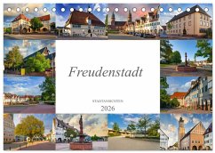 Cover Freudenstadt Stadtansichten (Tischkalender 2026 DIN A5 quer), CALVENDO Monatskalender