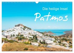 Patmos - Die heilige Insel (Wandkalender 2026 DIN A3 quer), CALVENDO Monatskalender