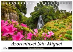 Cover Azoreninsel São Miguel (Tischkalender 2026 DIN A5 quer), CALVENDO Monatskalender