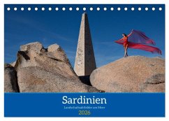 Cover Sardinien - Landschaftsaktbilder am Meer (Tischkalender 2026 DIN A5 quer), CALVENDO Monatskalender