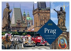 Prag - Ein perfekter Sommertag in der Goldenen Stadt (Wandkalender 2026 DIN A3 quer), CALVENDO Monatskalender Cover Prag - Ein perfekter Sommertag in der Goldenen Stadt (Wandkalender 2026 DIN A3 quer), CALVENDO Monatskalender